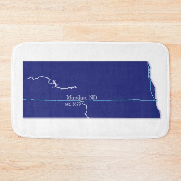 Item preview, Mandan, ND [Blue] designed and sold by PhilbonianDezin.