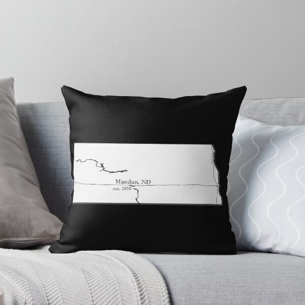 Item preview, Mandan, ND [White] designed and sold by PhilbonianDezin.