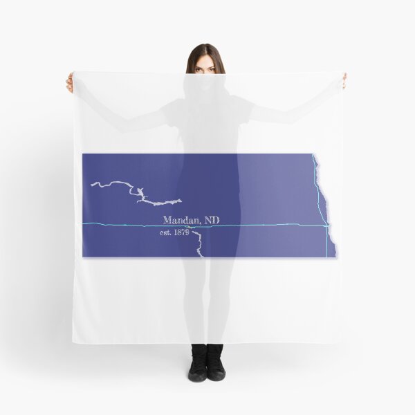Item preview, Mandan, ND [Blue] designed and sold by PhilbonianDezin.