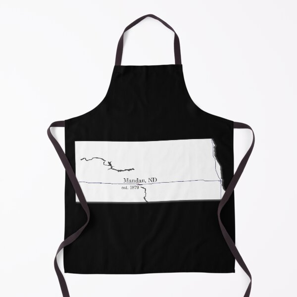 Item preview, Mandan, ND [White] designed and sold by PhilbonianDezin.