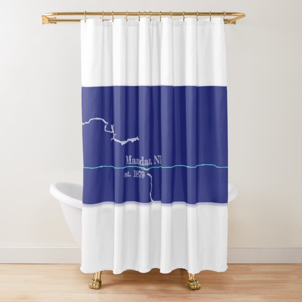 Item preview, Mandan, ND [Blue] designed and sold by PhilbonianDezin.