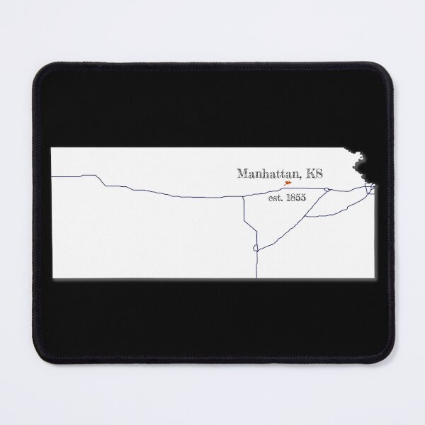 Item preview, Manhattan, KS [White] designed and sold by PhilbonianDezin.