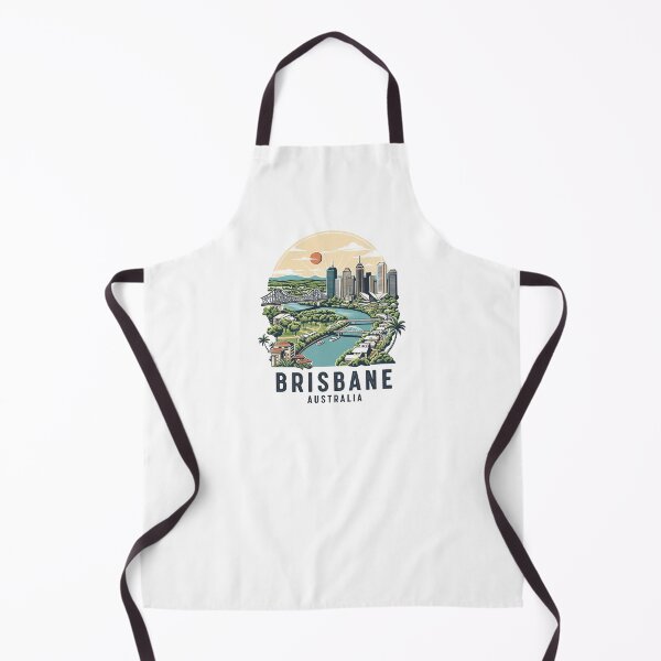 Item preview, Australia - Brisbane (Country Collection) designed and sold by HeartbeatPrint.