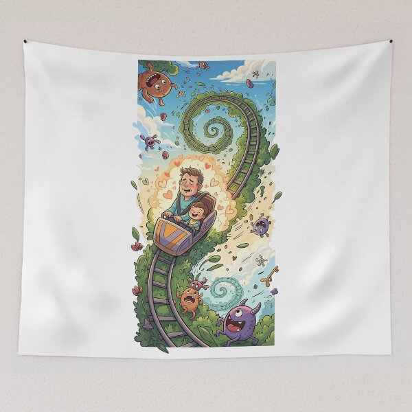 Item preview, Parenting: A Wild Ride: Humorous Journey designed and sold by zoughlal.