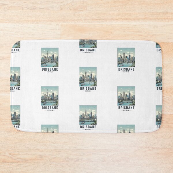 Item preview, Australia - Brisbane (Country Collection) designed and sold by HeartbeatPrint.
