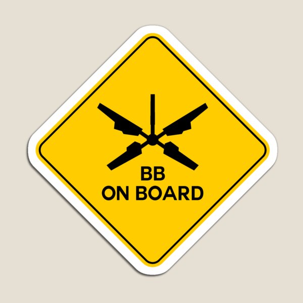 Item preview, Bb on Board Sign designed and sold by mschupon.