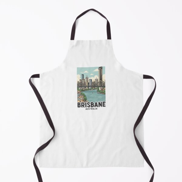 Item preview, Australia - Brisbane (Country Collection) designed and sold by HeartbeatPrint.