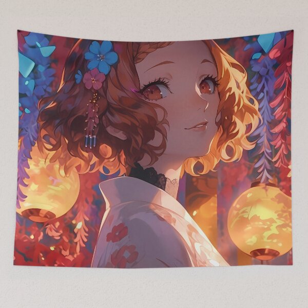 Item preview, Persona Game Haru Okumura Persona5 Anime Wisteria Elegant Festival Pastel Glow designed and sold by mildaclairmo.
