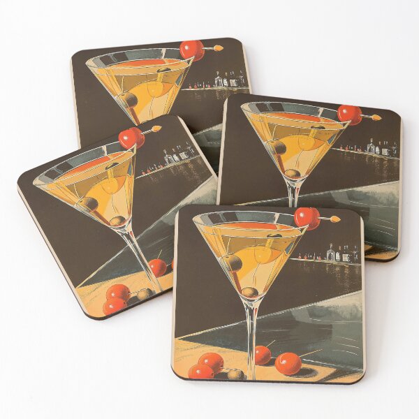 Item preview, Martini Cocktail Vintage designed and sold by WutiChippewa.