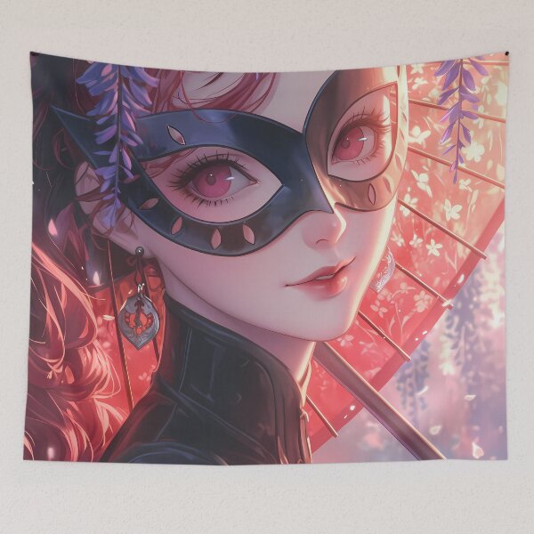 Item preview, Persona Game Justine Caroline Persona5 Anime Wisteria VelvetRoom Twins Festival Glow designed and sold by mildaclairmo.