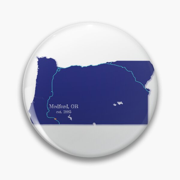 Item preview, Medford, OR [Blue] designed and sold by PhilbonianDezin.