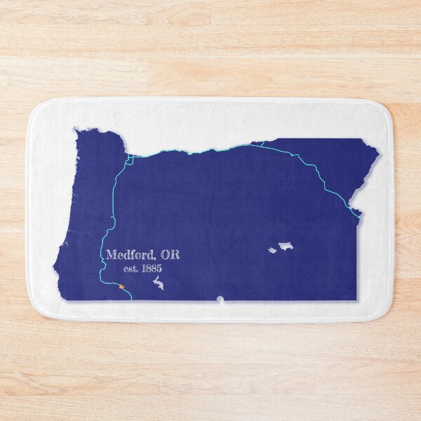 Item preview, Medford, OR [Blue] designed and sold by PhilbonianDezin.