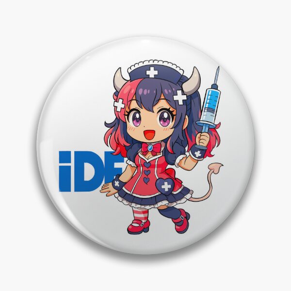 Item preview, Nurse Ironmouse Immune Deficiency Foundation Sticker Design designed and sold by Fresh Oshi Pressed.
