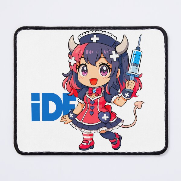 Item preview, Nurse Ironmouse Immune Deficiency Foundation Sticker Design designed and sold by Fresh Oshi Pressed.