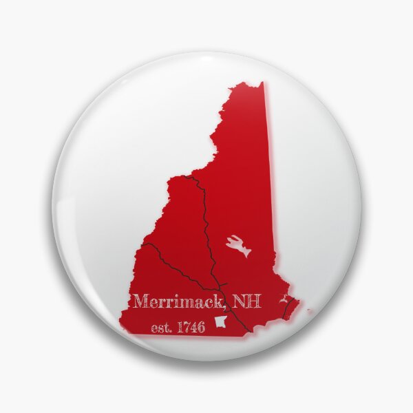 Item preview, Merrimack, NH [Red] designed and sold by PhilbonianDezin.