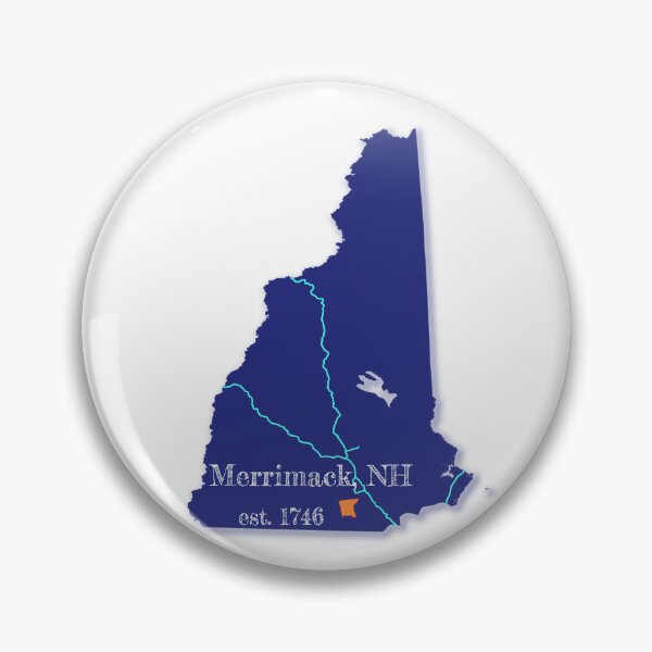 Item preview, Merrimack, NH [Blue] designed and sold by PhilbonianDezin.