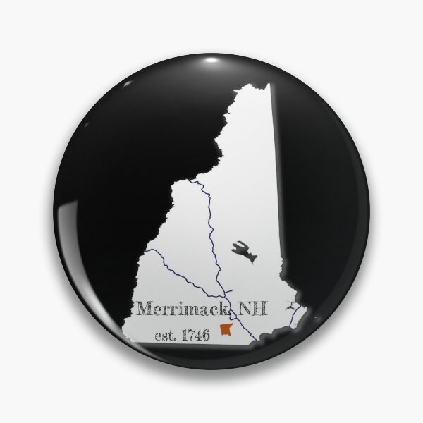 Item preview, Merrimack, NH [White] designed and sold by PhilbonianDezin.