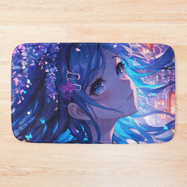 Item preview, Sayaka Maizono Danganronpa Anime Girl Waifu Cherry Blossoms designed and sold by mildaclairmo.