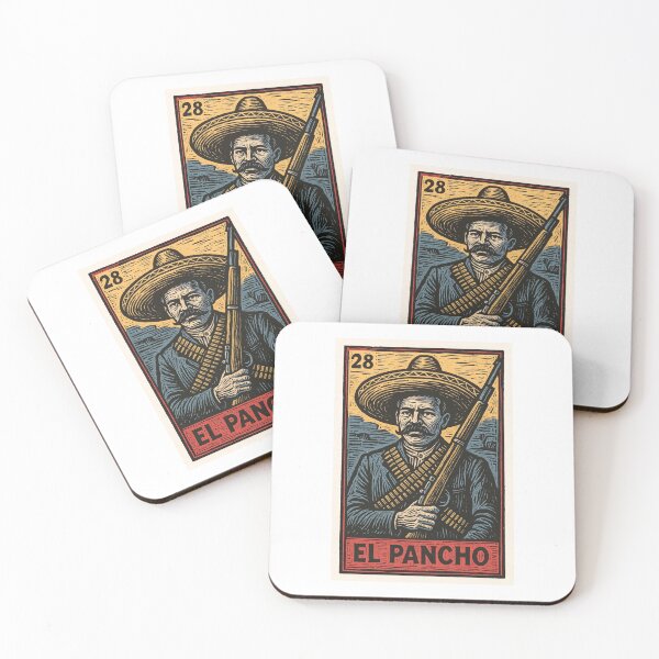 Item preview, Mexican Lottery Card El Pancho Villa designed and sold by retrographics.