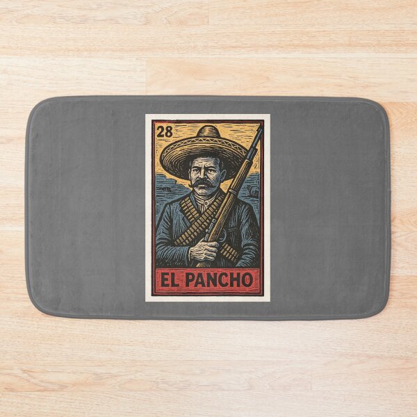 Item preview, Mexican Lottery Card El Pancho Villa designed and sold by retrographics.
