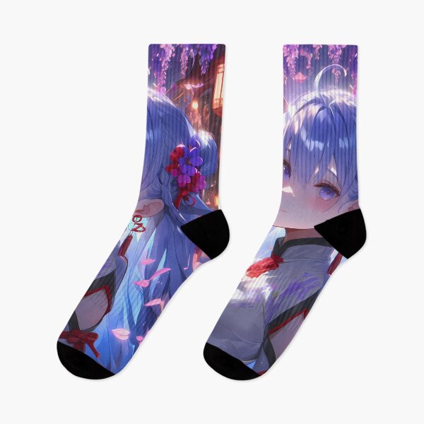 Item preview, Unicorn Azur Lane Anime Wisteria Twilight Blossoms Serene Beauty designed and sold by mildaclairmo.
