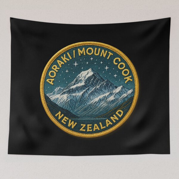 Item preview, Aoraki Dreams – Mountain & Stars designed and sold by Girih.