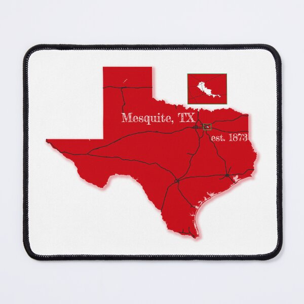 Item preview, Mesquite, TX [Red] designed and sold by PhilbonianDezin.