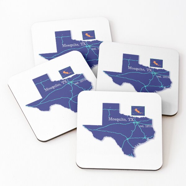 Item preview, Mesquite, TX [Blue] designed and sold by PhilbonianDezin.