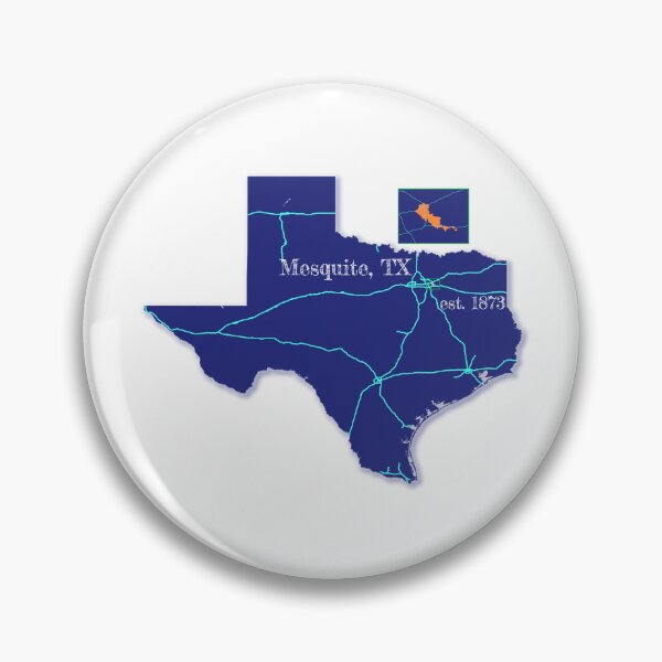 Artikelvorschau, Mesquite, TX [Blau] entworfen und verkauft von PhilbonianDezin.