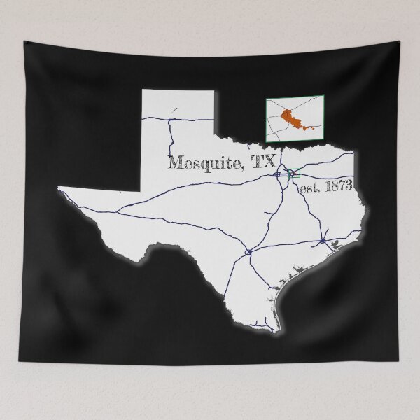 Item preview, Mesquite, TX [White] designed and sold by PhilbonianDezin.