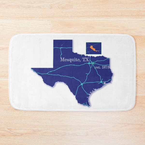 Item preview, Mesquite, TX [Blue] designed and sold by PhilbonianDezin.