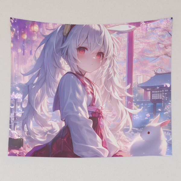 Item preview, Laffey Azur Lane Anime Wisteria Lantern Dreamy Quiet Moment designed and sold by mildaclairmo.