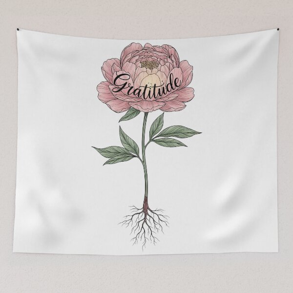 Item preview, Gratitude Bloom: Elegant Appreciation designed and sold by zoughlal.