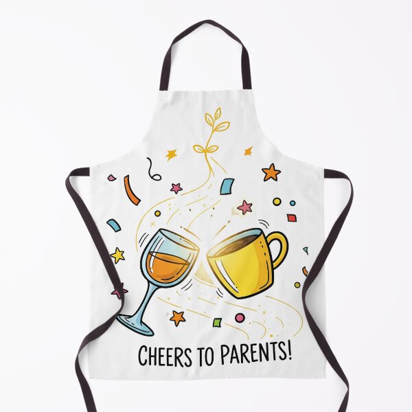 Item preview, Cheers to Parents: Celebratory Doodle designed and sold by zoughlal.
