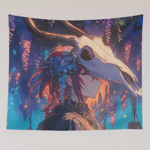 Item preview, Ancient Elias Ainsworth Magus Bride Anime Wisteria Lantern Mystical Enigma designed and sold by mildaclairmo.