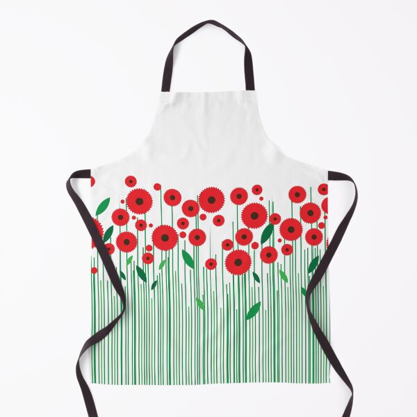 Item preview, Row of Flowers designed and sold by Damsel prints.