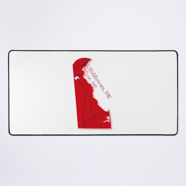 Item preview, Middletown, DE [Red] designed and sold by PhilbonianDezin.