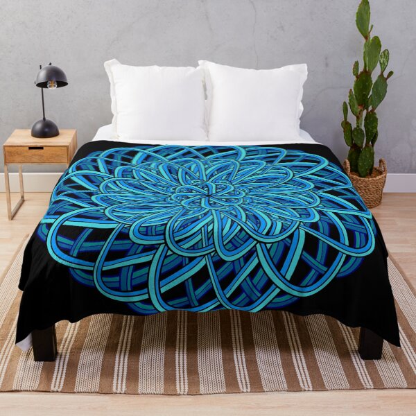 Item preview, Blue elastic string ball mandala designed and sold by DaveDanchuk.