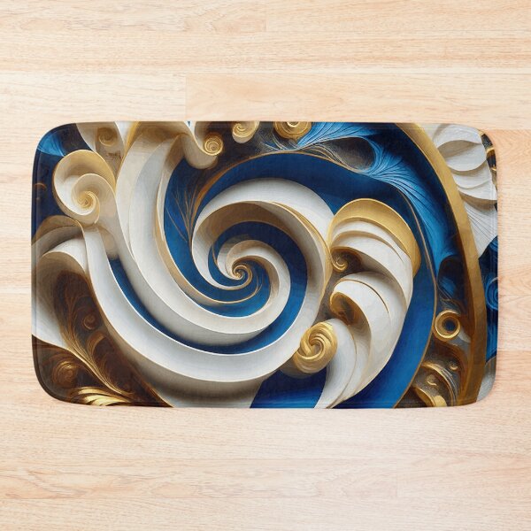 Item preview, Colorful Abstract Fibonacci Art 15 designed and sold by Vicky Brago-Mitchell®.