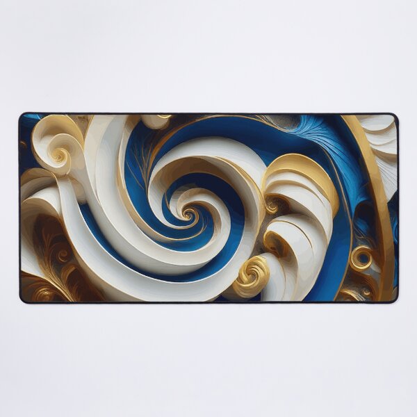 Item preview, Colorful Abstract Fibonacci Art 15 designed and sold by Vicky Brago-Mitchell®.