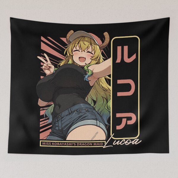 Item preview, Lucoa Dragon Maid designed and sold by MadShroomPrints.