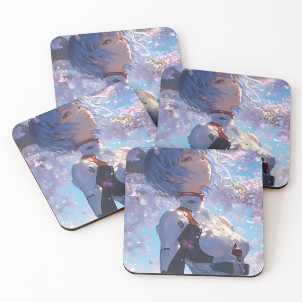 Item preview, Rei Ayanami Neon Genesis Evangelion Anime Sakura Graceful Portrait designed and sold by mildaclairmo.