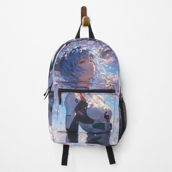 Item preview, Rei Ayanami Neon Genesis Evangelion Anime Sakura Graceful Portrait designed and sold by mildaclairmo.