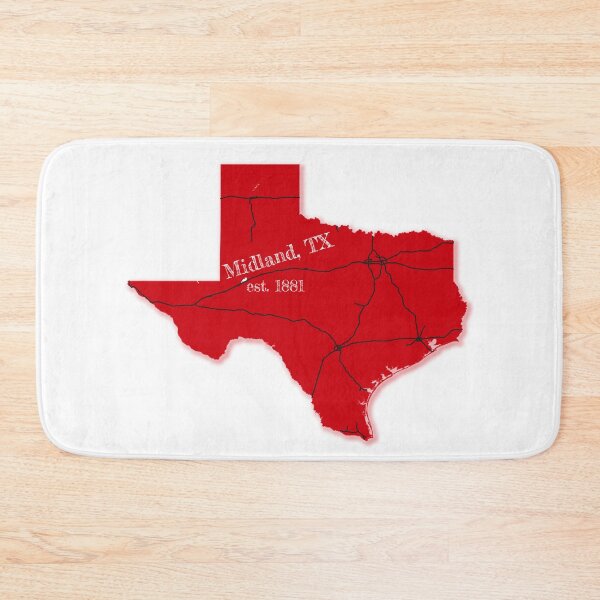Item preview, Midland, TX [Red] designed and sold by PhilbonianDezin.