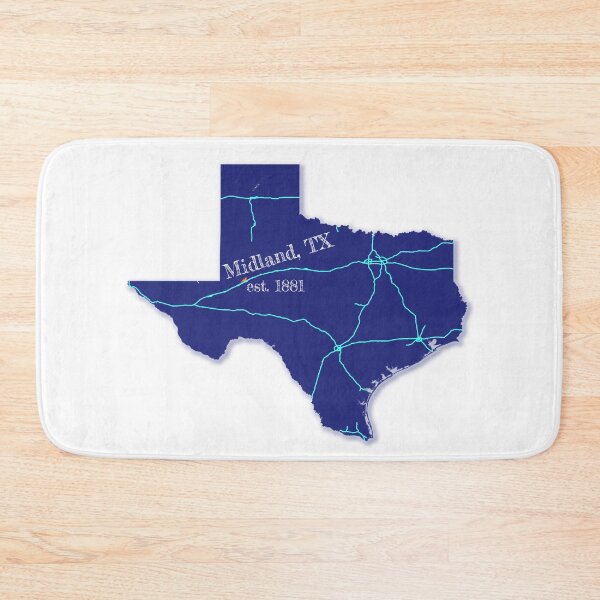 Item preview, Midland, TX [Blue] designed and sold by PhilbonianDezin.