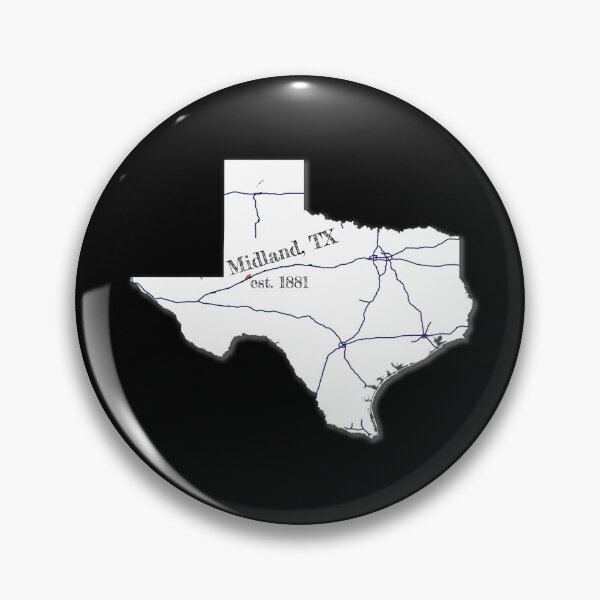 Item preview, Midland, TX [White] designed and sold by PhilbonianDezin.