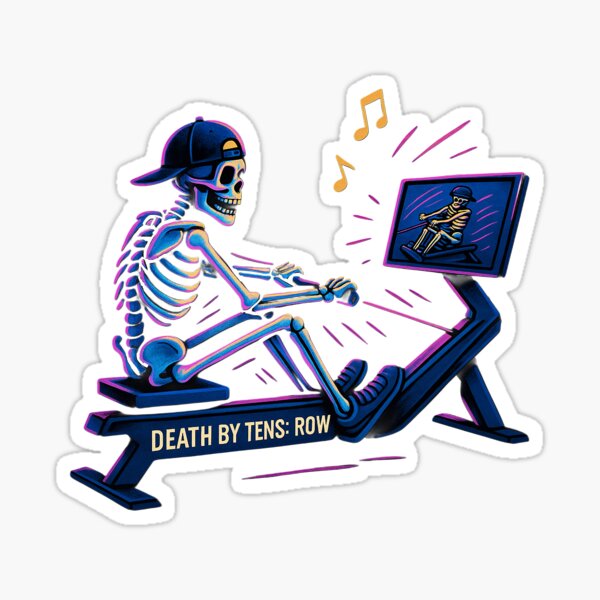 Death by Row Summer 2025 Sticker