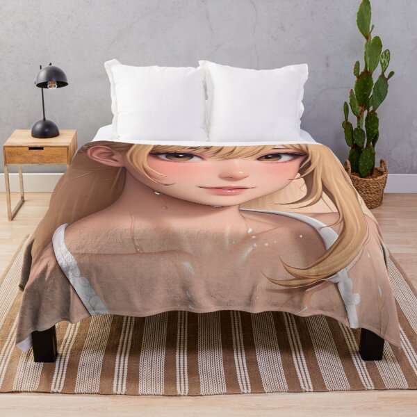 Item preview, Yoimiya Genshin Impact Summer Sweat Look Blushing Beauty Anime Girl Waifu Game designed and sold by mildaclairmo.