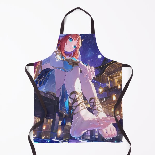 Item preview, Nilou Genshin Impact Game Water Dance Pier Wisteria Grace designed and sold by mildaclairmo.