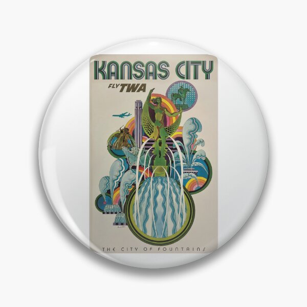 Item preview, TWA - Kansas City - David Klein  designed and sold by AK AESTHETIC STUDIOS.